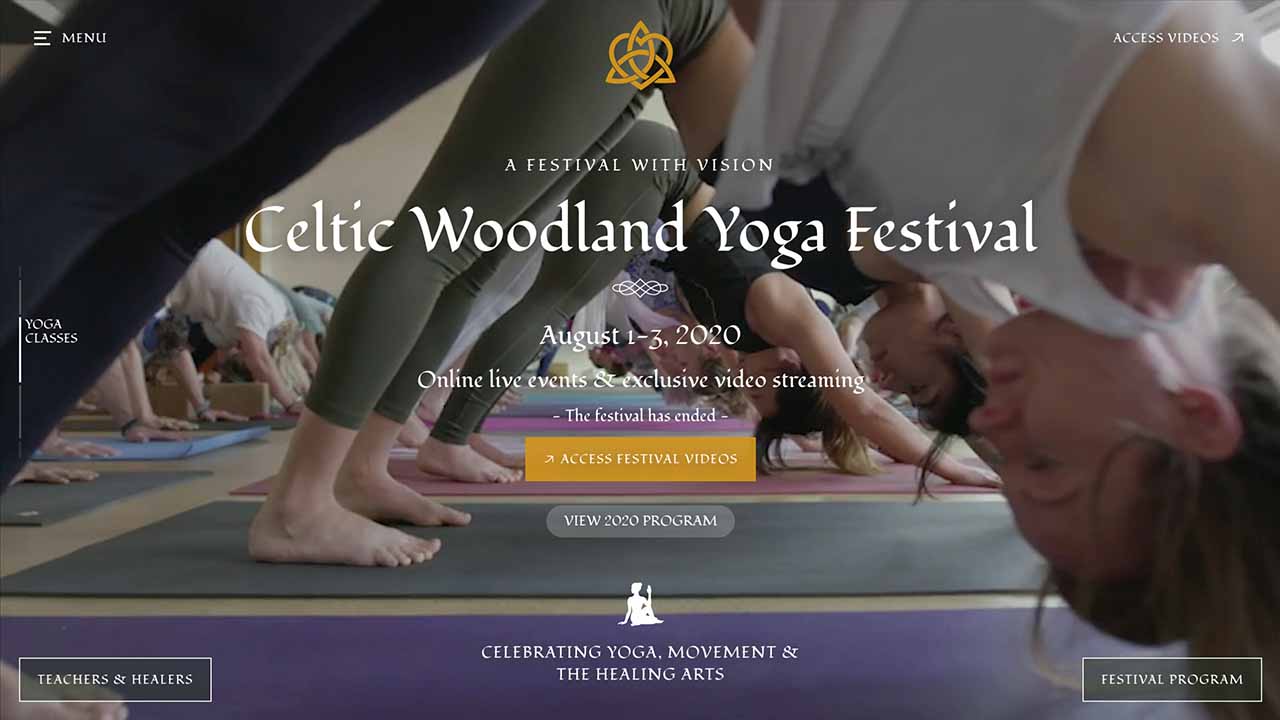 Celtic Woodland Yoga Festival
